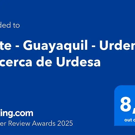 Habitacion - Guayaquil - Urdenor 2 - Cerca De Urdesa Exterior photo
